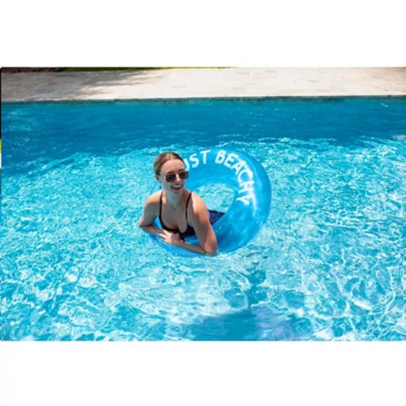 PoolCandy Sweet Shop Blue Raspberry "Just Beachy" 36" Pool Tube NEW! - Picture 4 of 10